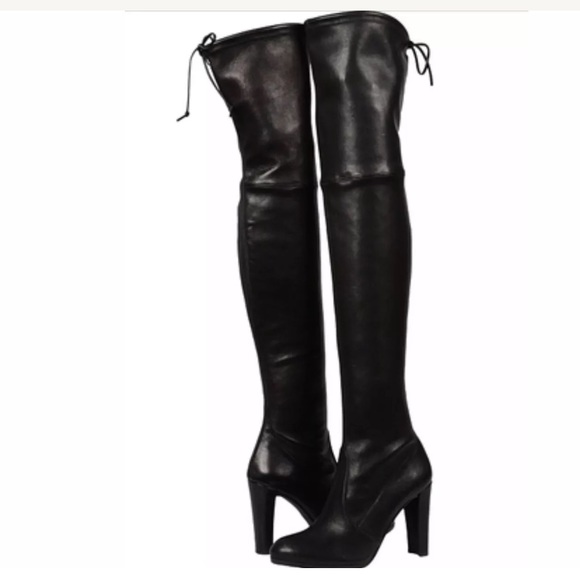 Stuart Weitzman Shoes - Stuart Weitzman Boots Highland Nero Black  8.5